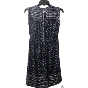 LOFT‎ Outlet Dress Sleeveless Striped Casual Petite